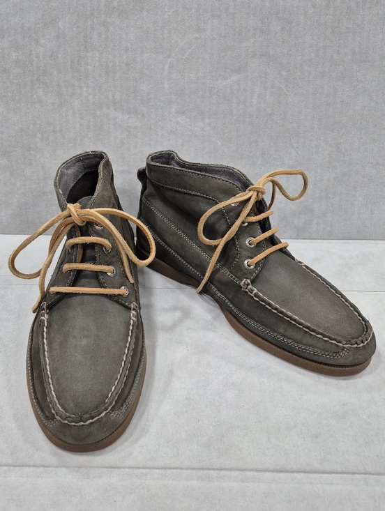Sperry Other - Sperry Top Sider nubuck chukka boots men's 9M olive green soft leather nautical